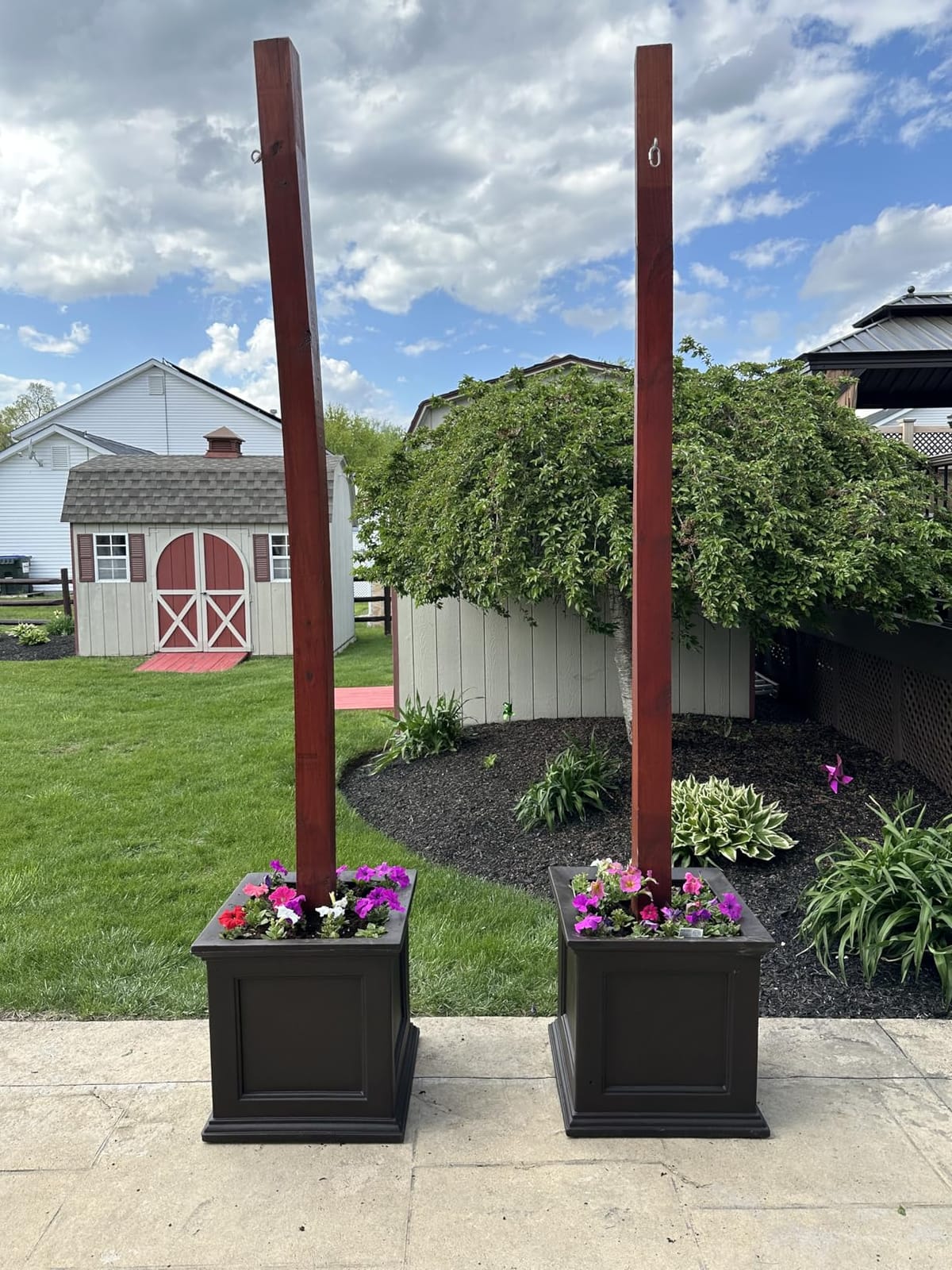 Mayne Fairfield 20in Self-Watering Square Planter, Espresso customer photo 1