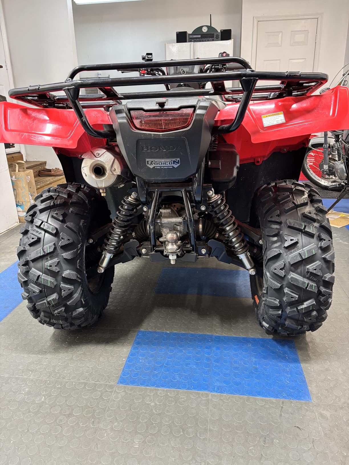 Set of 4 SunF Power.I ATV UTV all-terrain Tires 25x8-12 Front & 25x10-12 Rear, 6 PR, Tubeless A033 customer photo 2