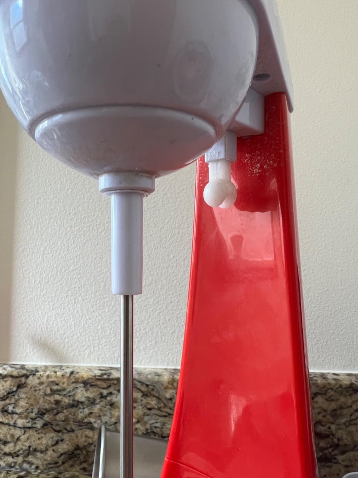 Nostalgia Two-Speed Electric Coca-Cola Limited Edition Milkshake Maker and Drink Mixer, Includes 16-Ounce Stainless Steel Mixing Cup and Rod, Red customer photo 1
