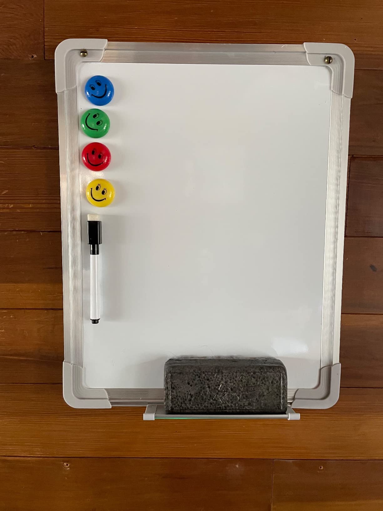 Whiteboard Set, 18x24 in Dry Erase Board, Magnetic White Board for Wall | Small Hanging Dry Wipe Marker Board with Magnetic Eraser, Markers & Magnets for Home, Office and Dorm customer photo 2