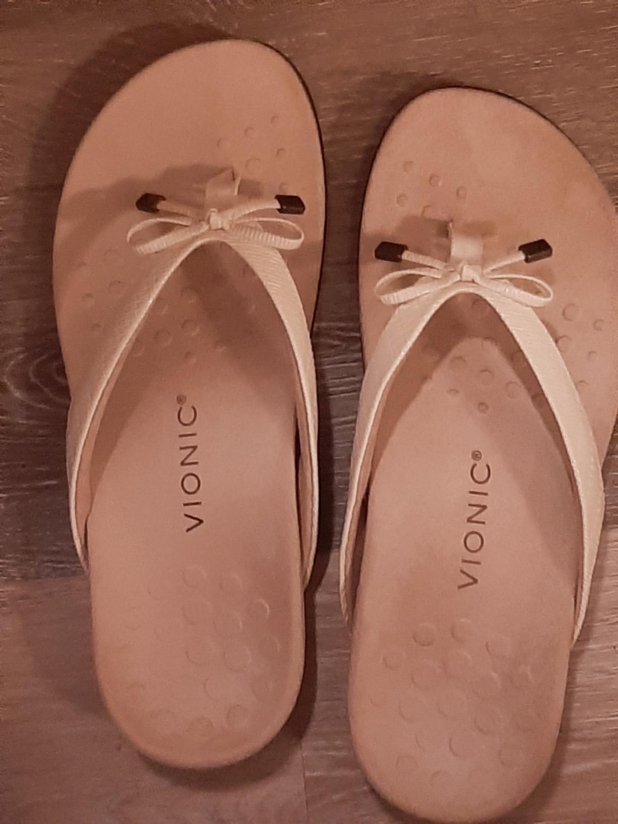 Vionic Women's Rest Bella Toe Post Sandal - Supportive Ladies Orthotic Sandals with Three Zone Comfort and Arch Support customer photo 2