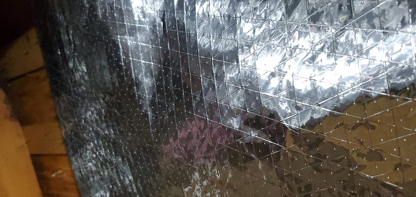 1000 sqft Diamond Radiant Barrier Solar Attic Foil Reflective Insulation 4x250 by AES customer photo 1
