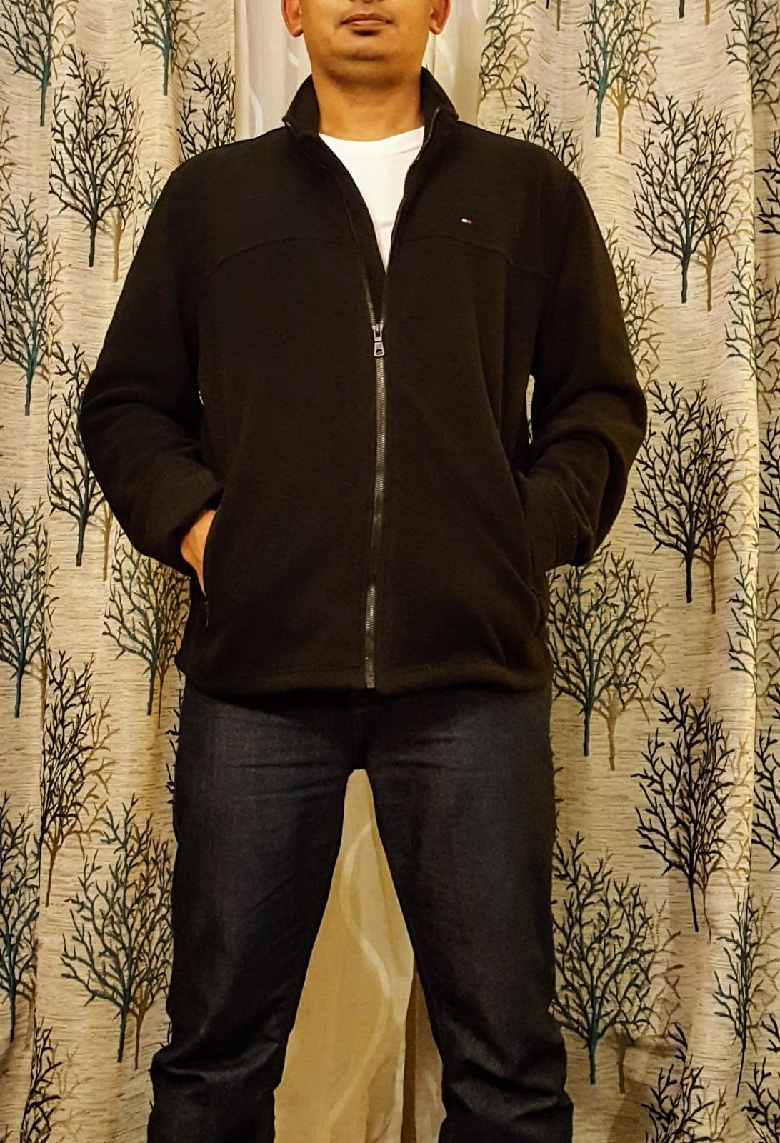 Tommy Hilfiger Men's Classic Zip Front Polar Fleece Jacket customer photo 2
