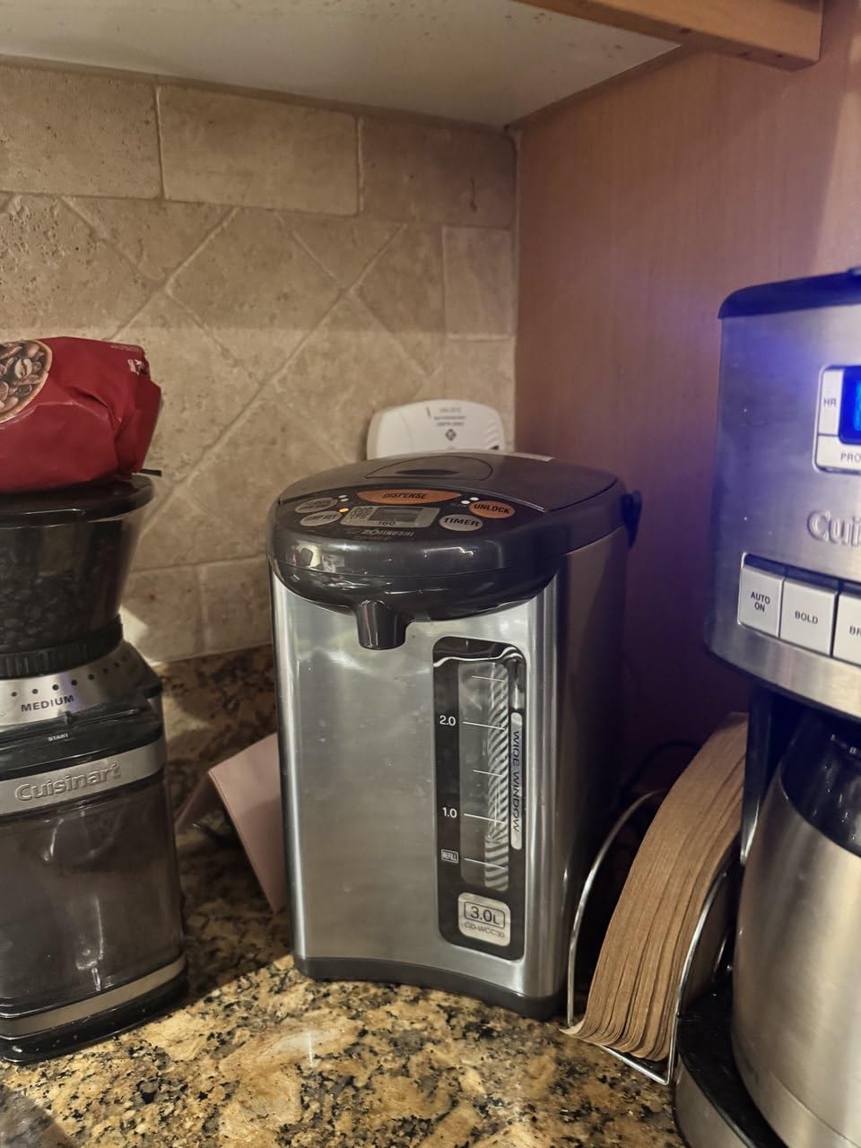 Zojirushi Micom Water Boiler and Warmer (135 oz. / 4L, Silver) - Four heat settings, Quick Temp mode customer photo 1