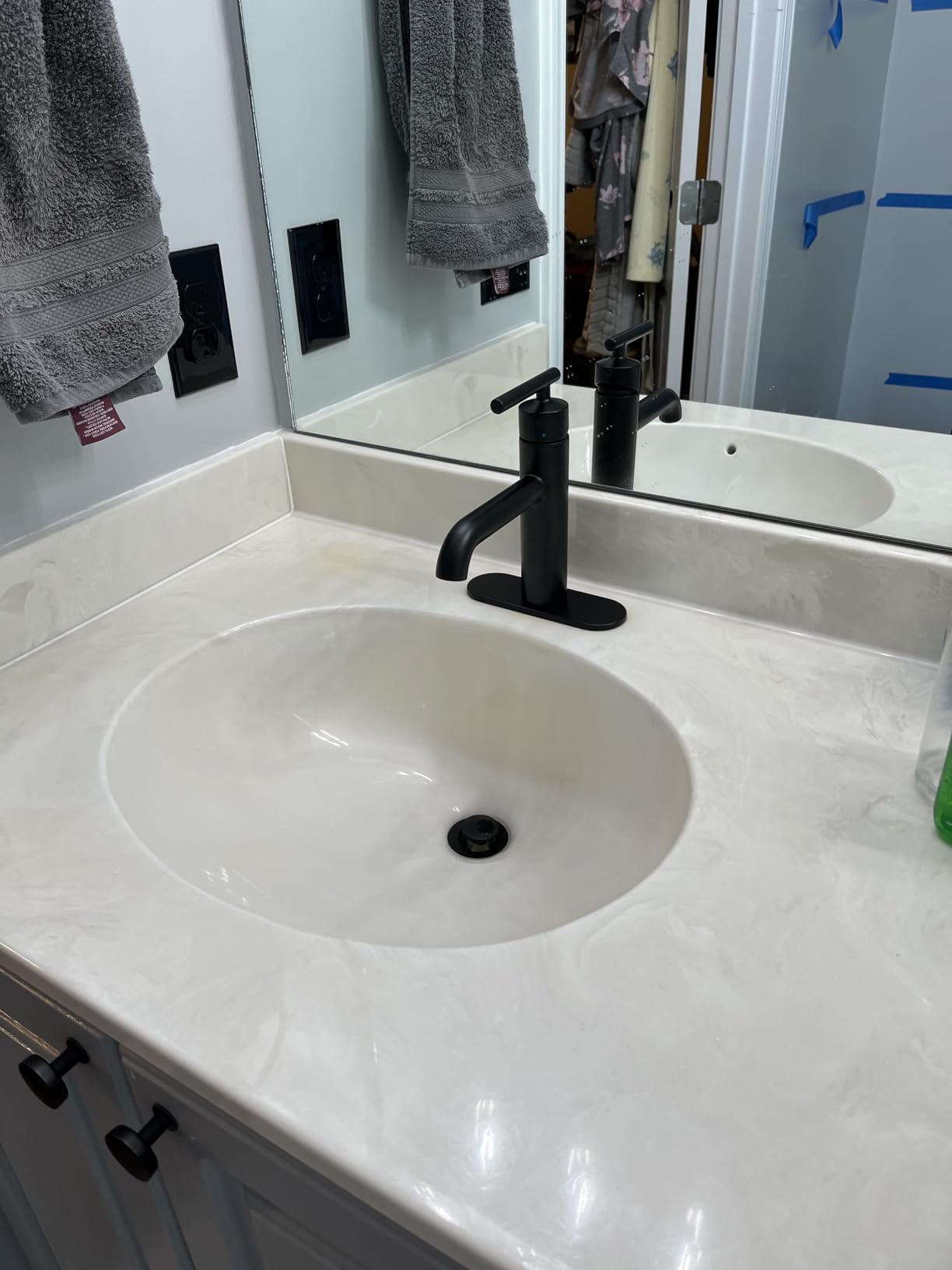 Moen Gibson One-Handle Single Hole Modern Bathroom Sink Faucet with Optional Deckplate, Chrome, 6145 customer photo 2