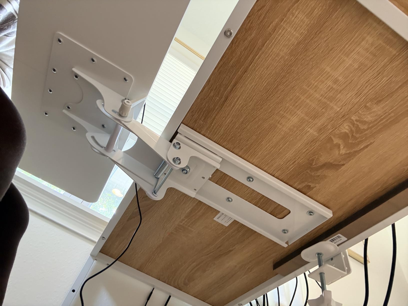 VIVO Adjustable Computer Keyboard & Mouse Platform Tray Ergonomic Under Table Desk Mount Drawer Underdesk Shelf (MOUNT-KB03B), Full Swivel customer photo 1