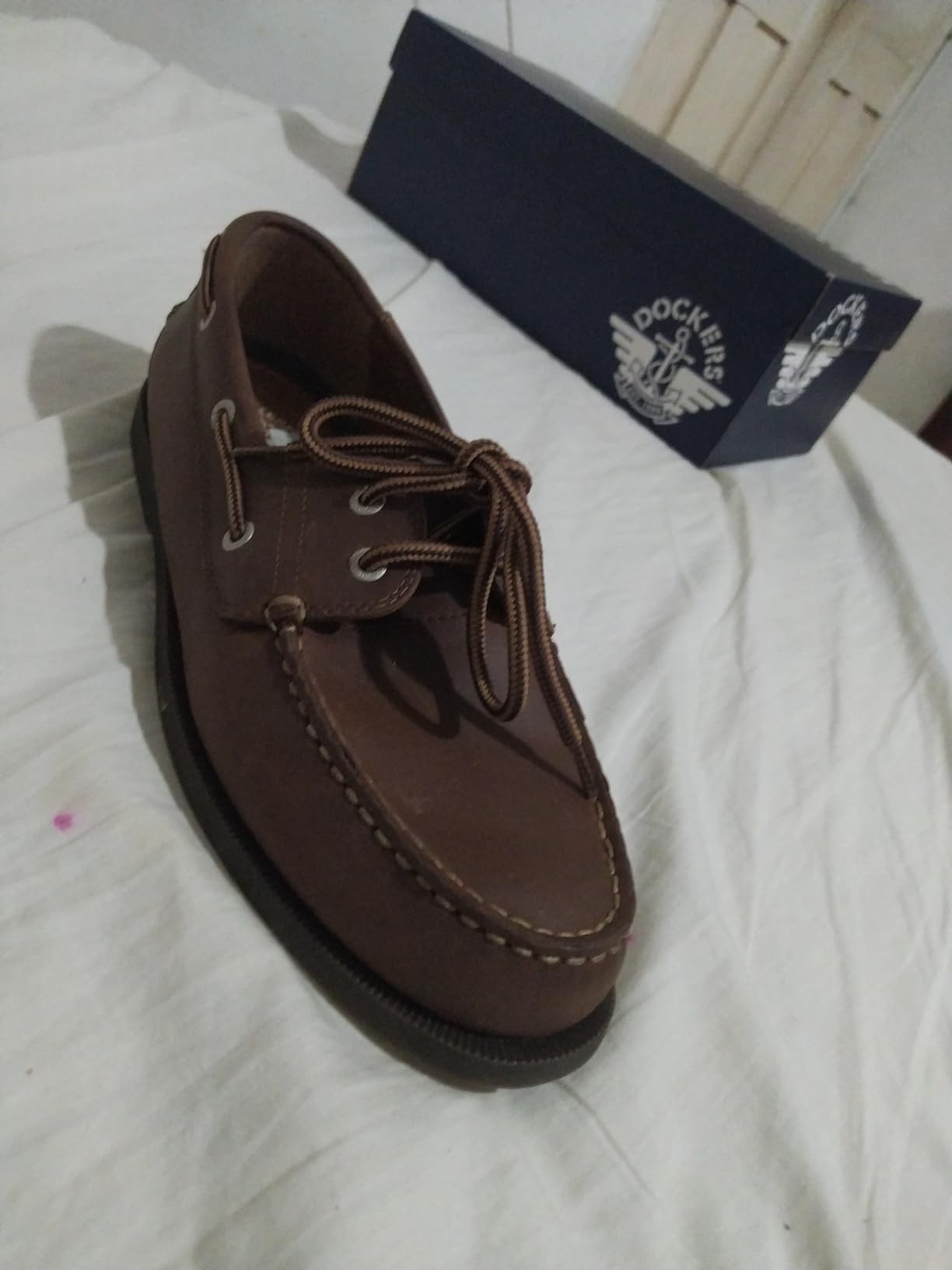 DOCKERS Mens Vargas Classic Leather Boat Shoe customer photo 1