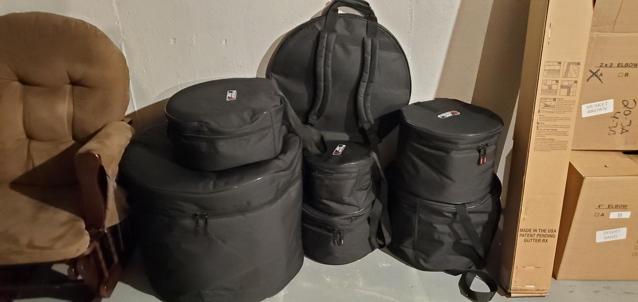 Gator Cases Protechtor Series Five Piece Padded Nylon Gig Bags for Fusion Style Drum Sets (GP-FUSION16) customer photo 2
