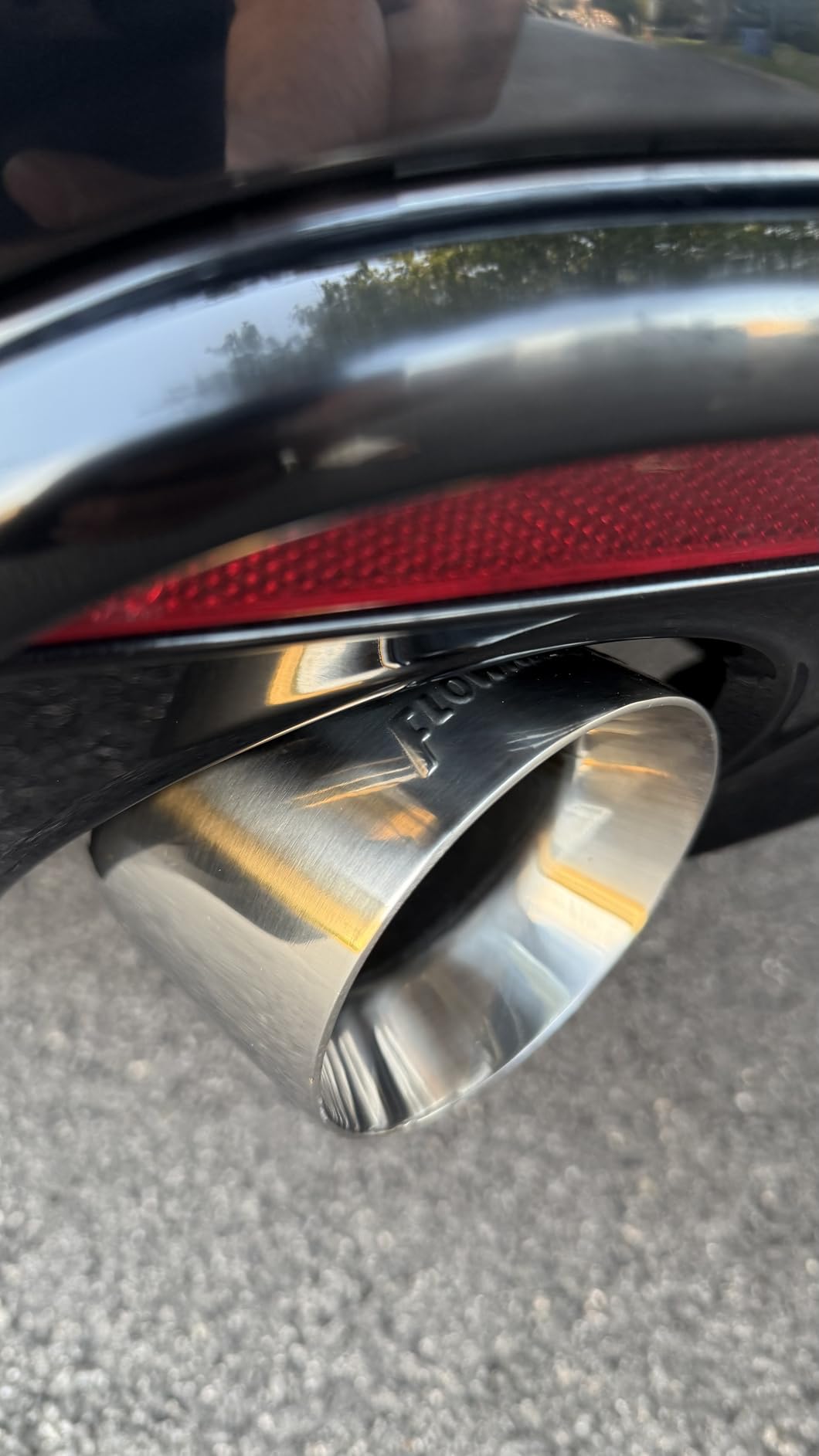 Flowmaster 817713 Outlaw Axle-Back Exhaust Kit 3 Inch 409 Stainless Steel 4 Inch Polished 304 Stainless Steel Tips Compatible with 2015-2023 Ford Mustang 2.3L Ecoboost or 3.7L V6 Coupe Convertible customer photo 2