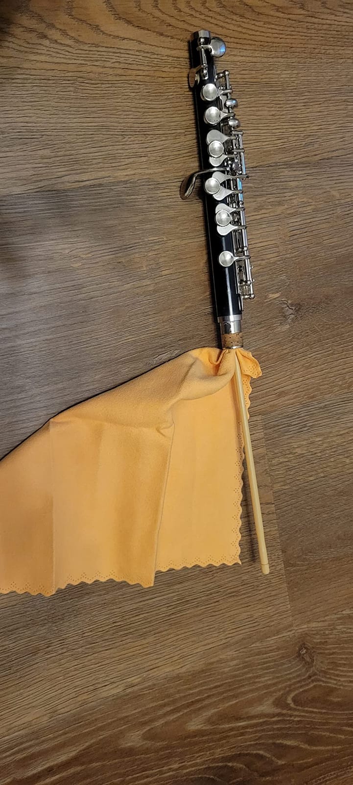 Paititi Professional Centertone Composite Wood Piccolo Flute Silver Plated Head Joint Ebonite Composite Wood Body with Case customer photo 2