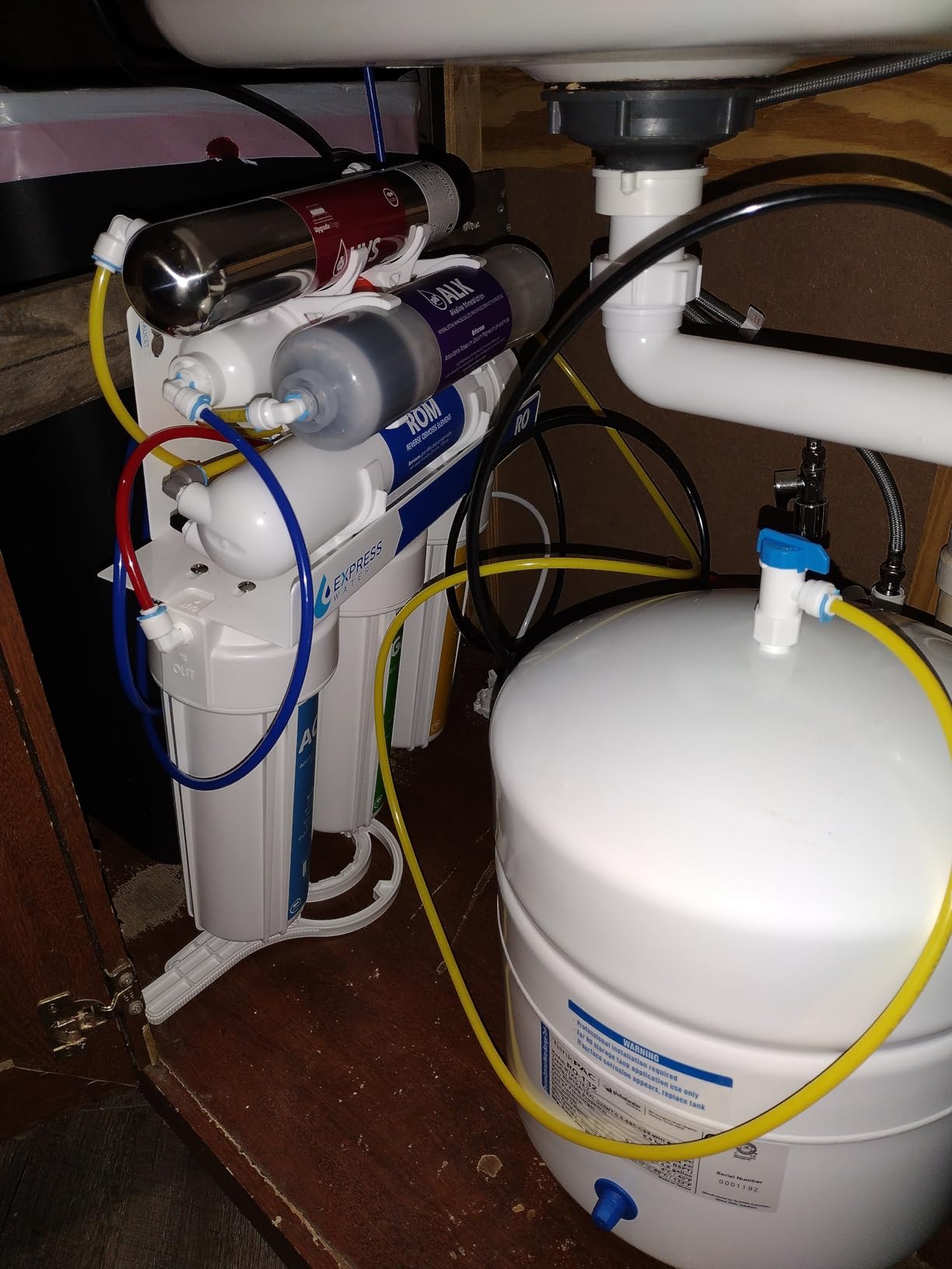 Express Water ROALKUV10M, 11-Stage RO Water Filter System, Alkaline & UV | 100 GPD, NSF Certified 372 customer photo 2