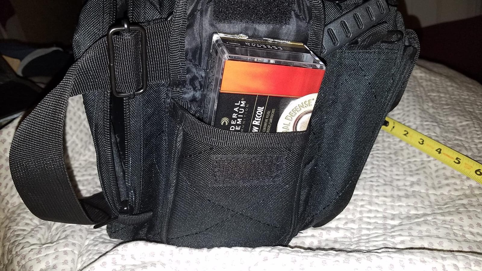 Orca Tactical Gun Range Bag for Shooting - 3+ Compact Pistol Revolver Range Bag for Handguns and Ammo - Self Standing Gun Bag - Handguns Bag with Durable Double Stitching Lockable YKK Zippers customer photo 1