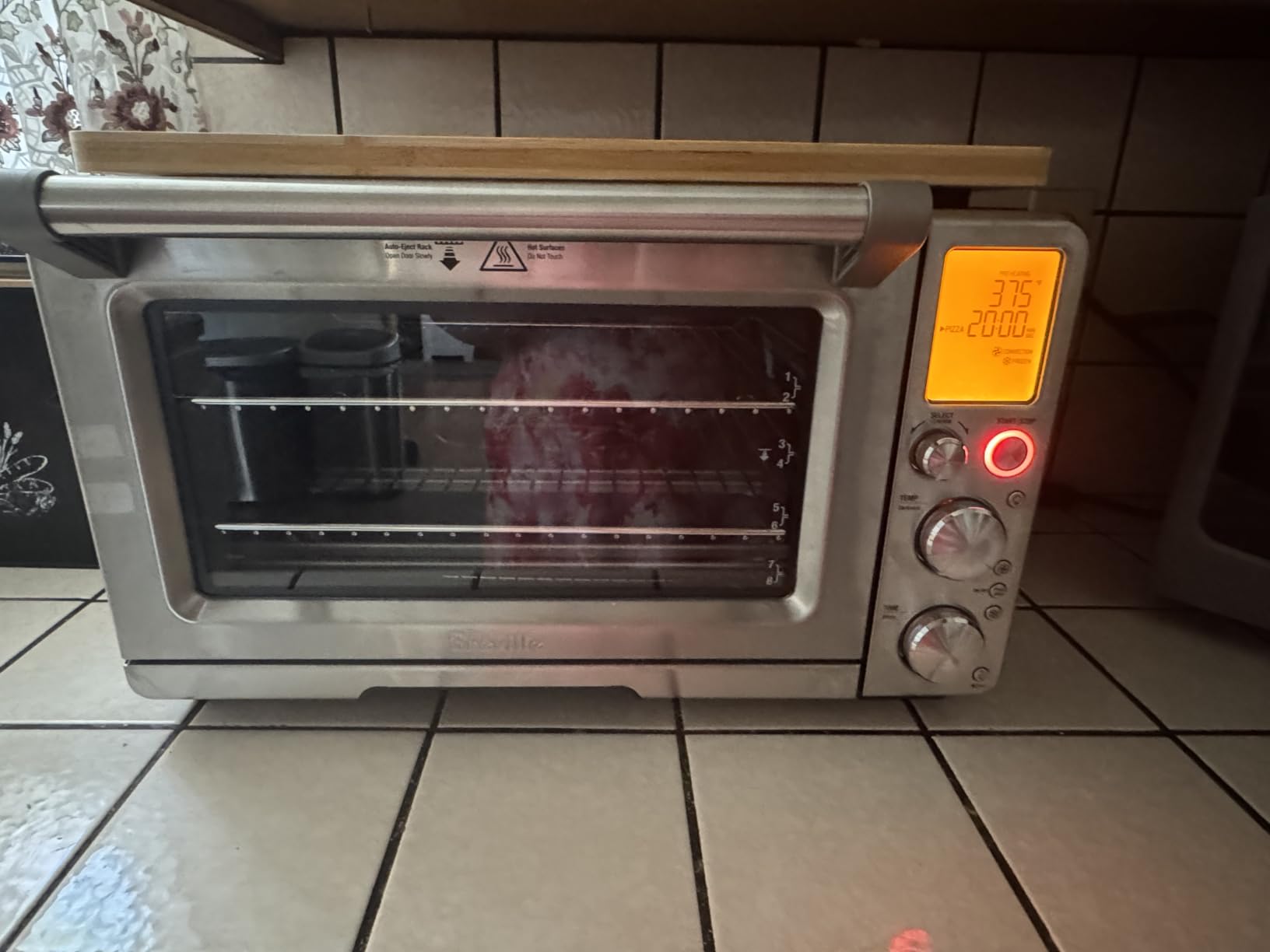 Breville BOV900BSS Smart Oven Air Fryer Pro, Brushed Stainless Steel | Roast, bake, dehydrate and more with countertop oven's 13 functions | Convection setting reduces cook time by up to 30% customer photo 1