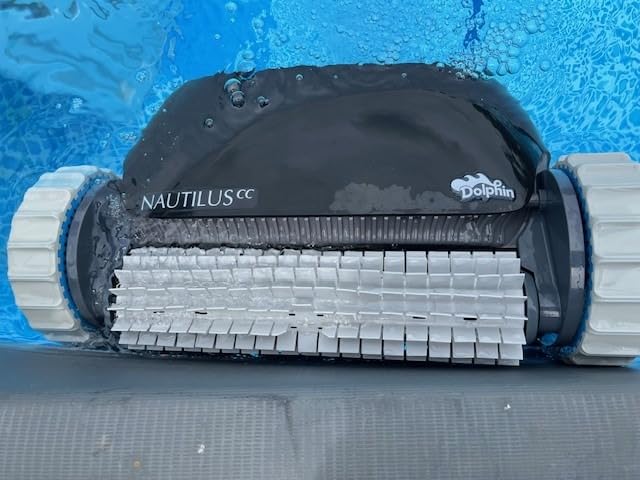 Dolphin Nautilus CC Automatic Robotic Pool Vacuum Cleaner, Wall Climbing Scrubber Brush, Top Load Filter Access, Ideal for Above/In-Ground Pools up to 33 FT customer photo 1