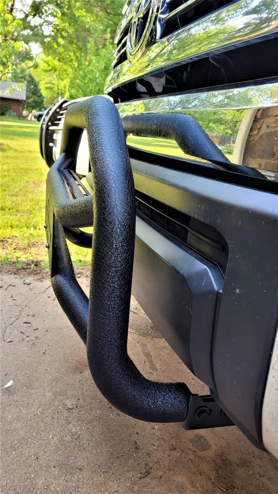 Tyger Auto TG-GD6T60038 Front Bumper Guard Compatible with 2007-2021 Tundra | Textured Black | Light Mount | Bull Bar customer photo 1