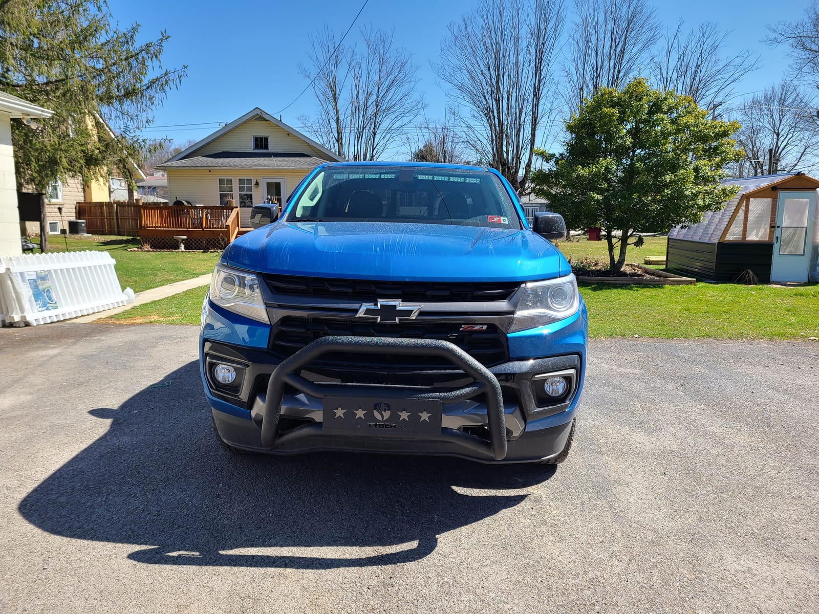 Tyger Auto TG-GD6C60148 Front Bumper Guard Compatible with 2015-2022 Chevy Colorado/GMC Canyon | Textured Black | Light Mount | Bull Bar customer photo 1