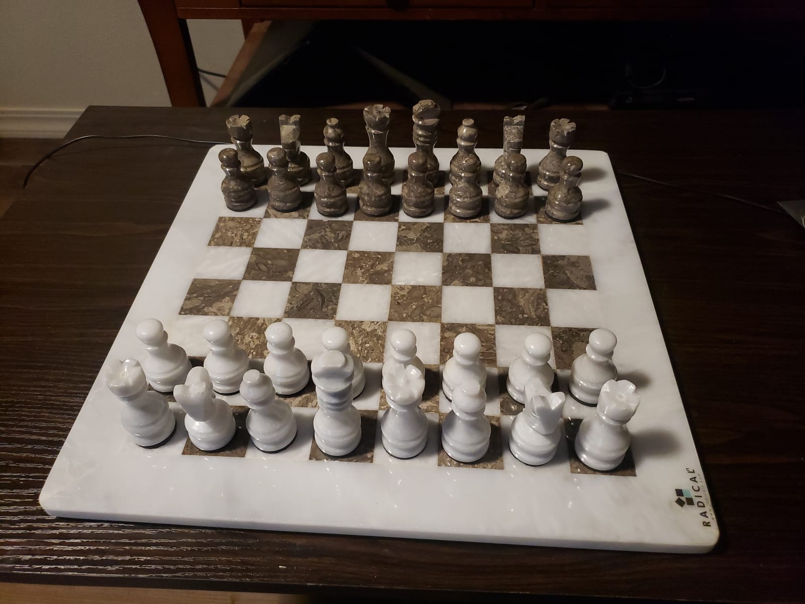 Radicaln Marble Chess Set 15