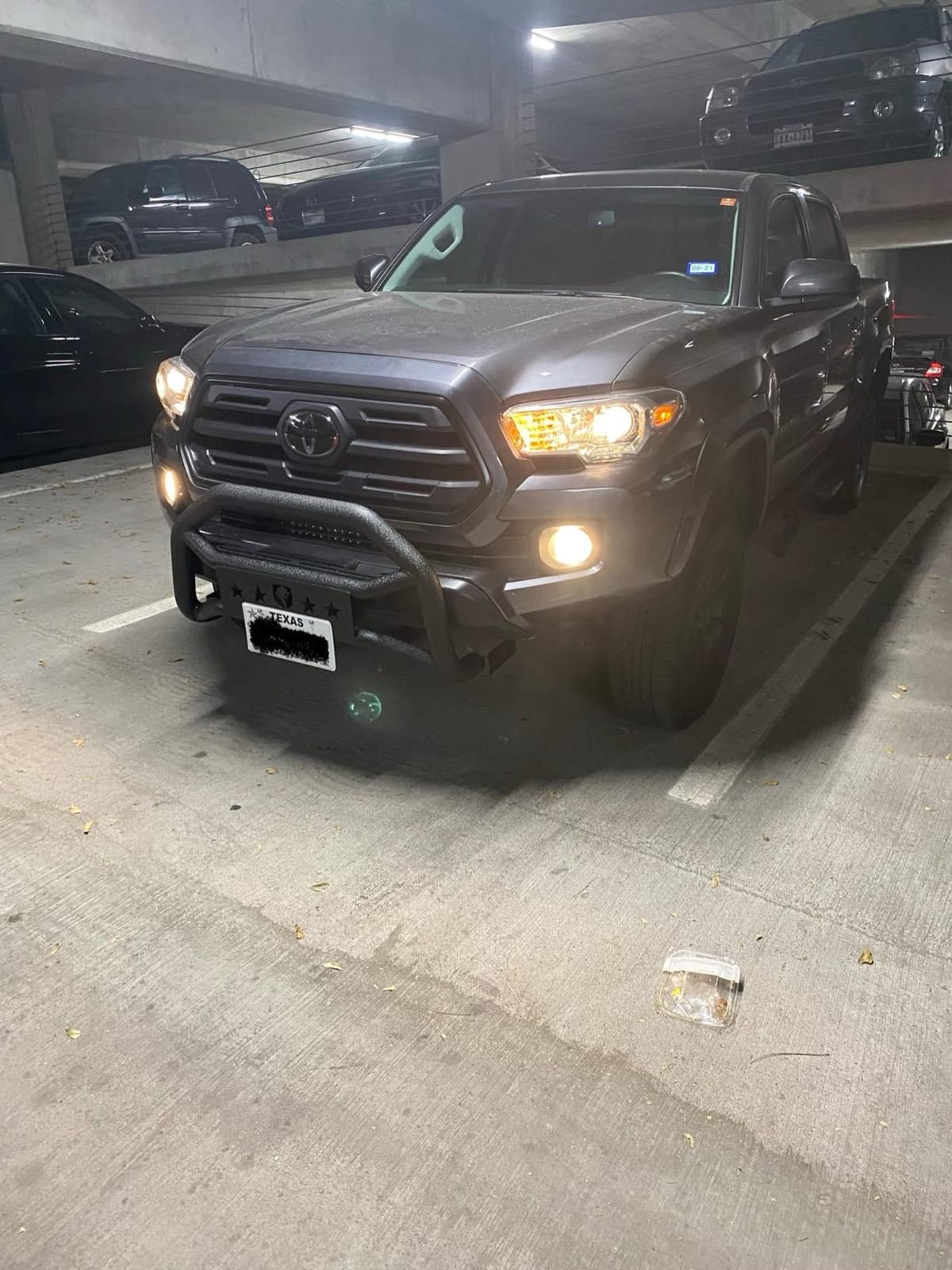 TG-GD6T60028 Front Bumper Guard Compatible with 2016-2023 Tacoma | Textured Black | Light Mount | Bull Bar customer photo 2