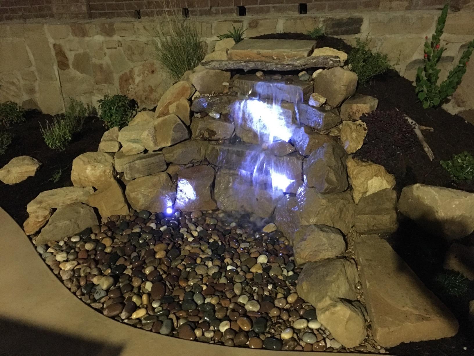 Aquascape Backyard Waterfall Fountain Kit for Landscape and Garden | 83013 Black customer photo 2