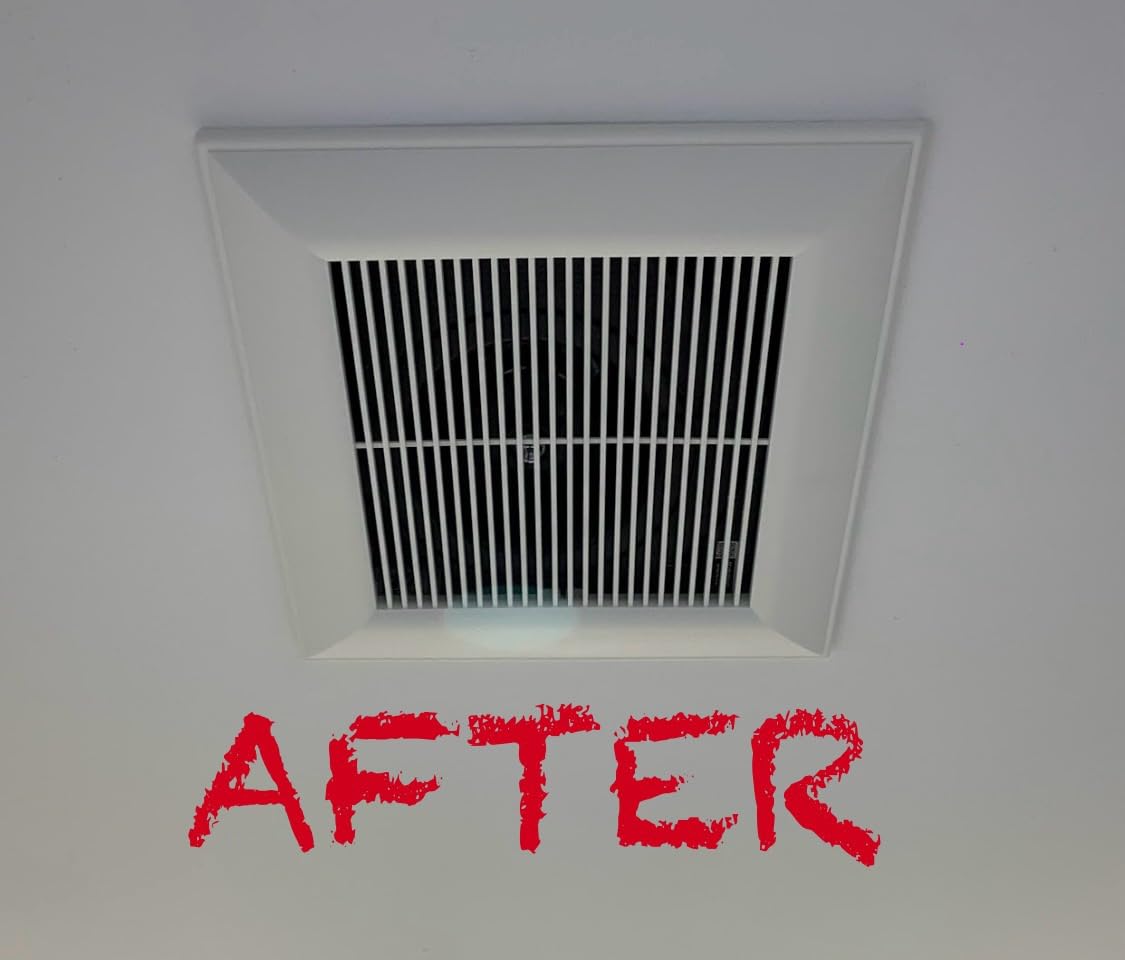 Panasonic FV-0510VS1 Whispervalue Dc Fan, WhisperValue DC Pick-A-Flow Bathroom Exhaust Fan, 50-80-100 CFM, Slim 3-3/8 Inch Housing Depth customer photo 2