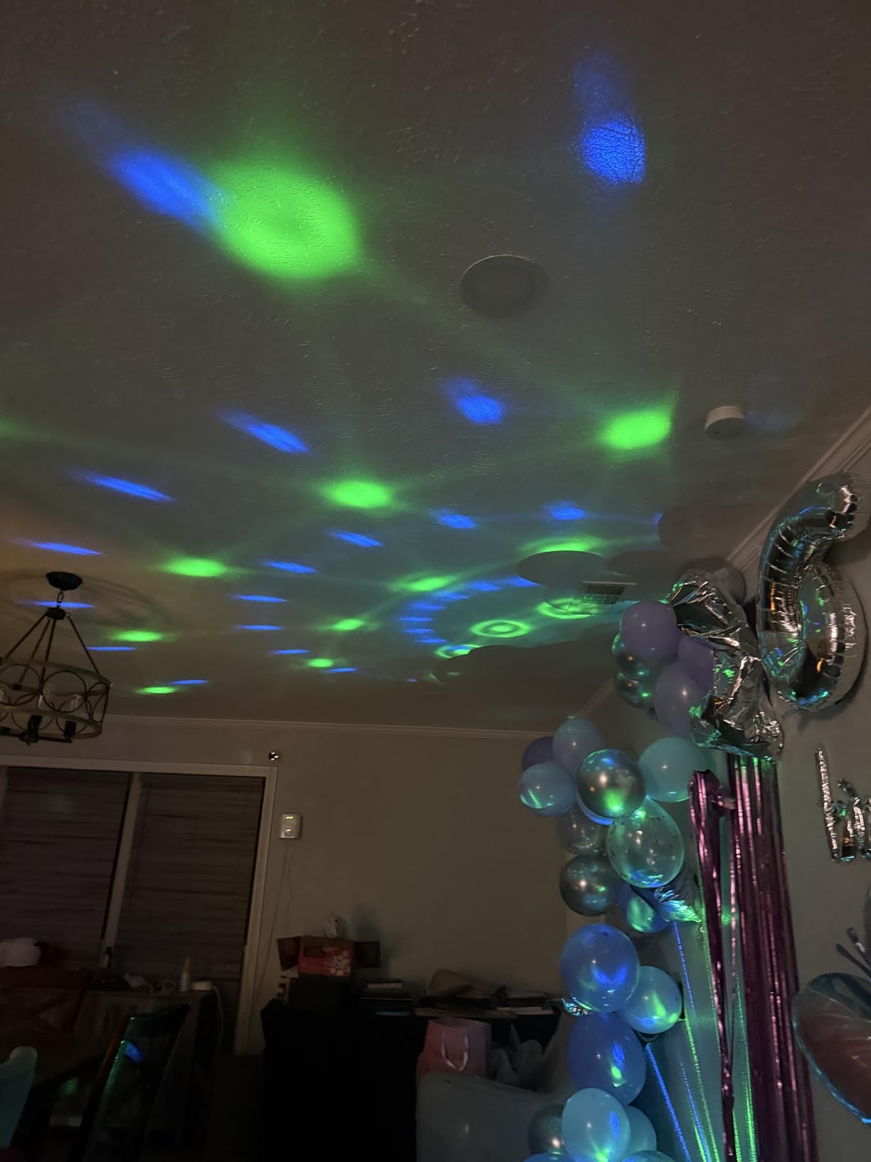 Luditek Sound Activated Party Lights with Remote DJ Lighting, Disco Ball Strobe Stage Light for Home Room Dance Parties Birthday Karaoke Stocking Stuffers New Years Eve Halloween Christmas Decorations customer photo 1
