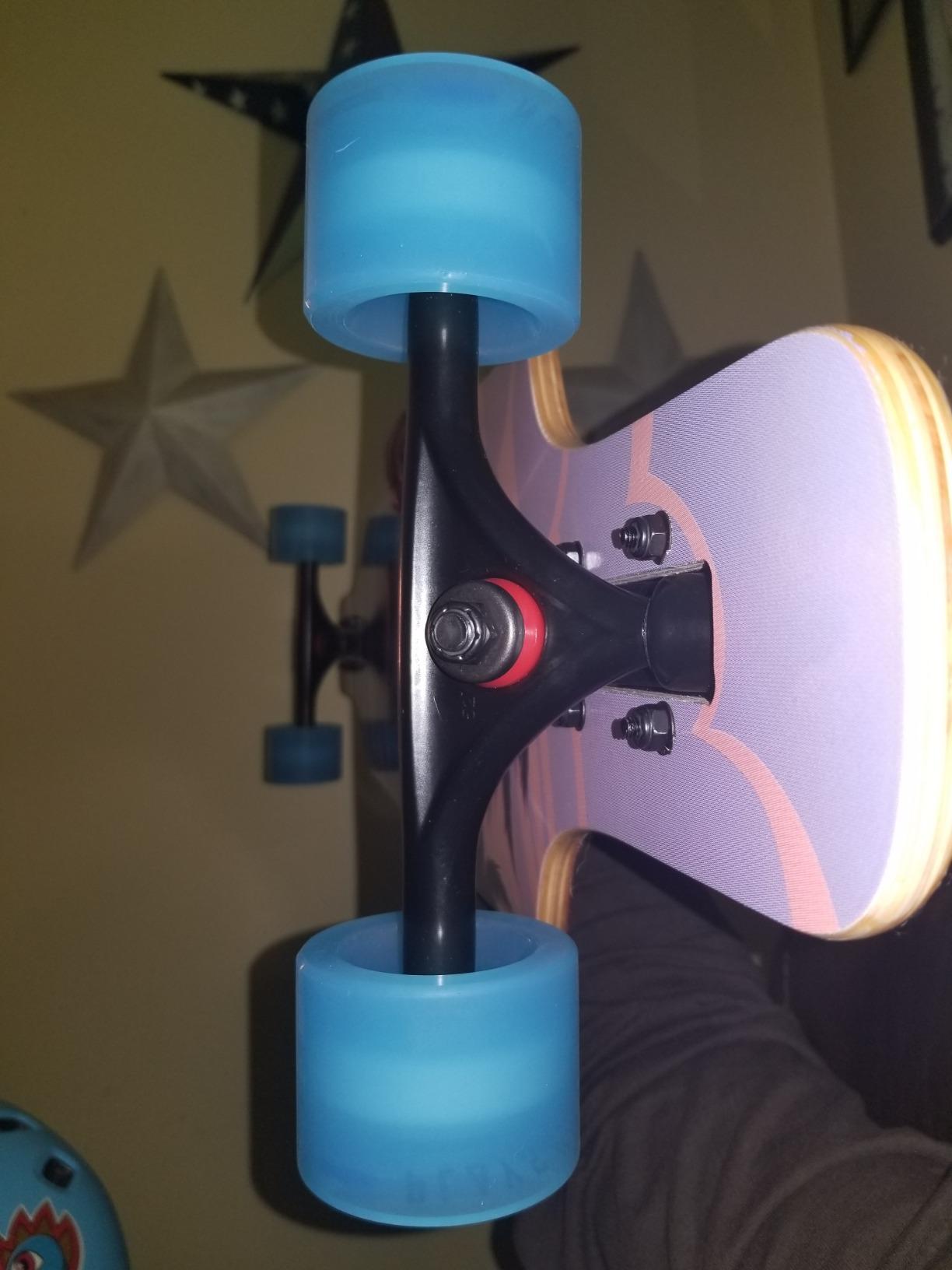 Playshion 39 Inch Drop Through Longboard Skateboard for Beginners customer photo 1