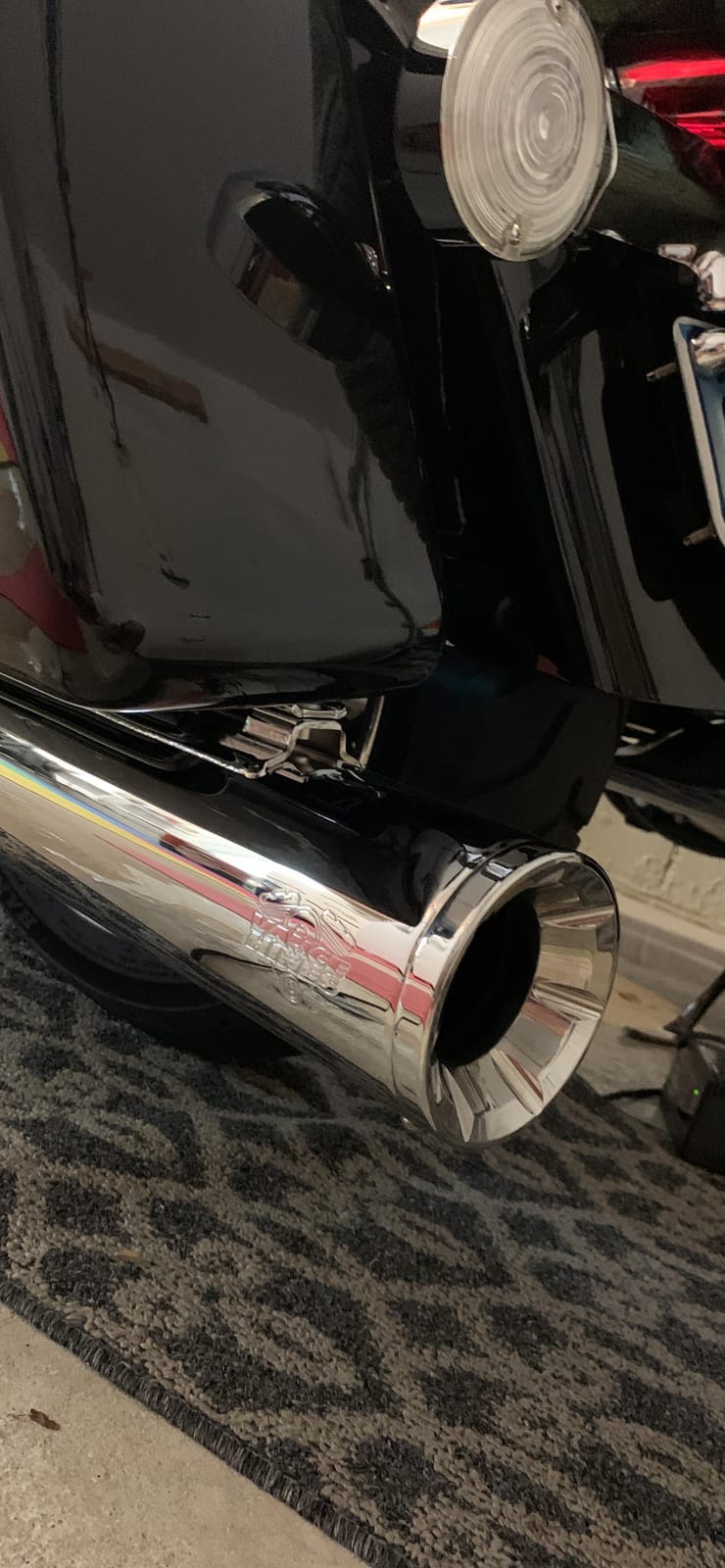 Vance & Hines Eliminator 400 Slip Ons Chrome with Chrome End Caps 16714 customer photo 2