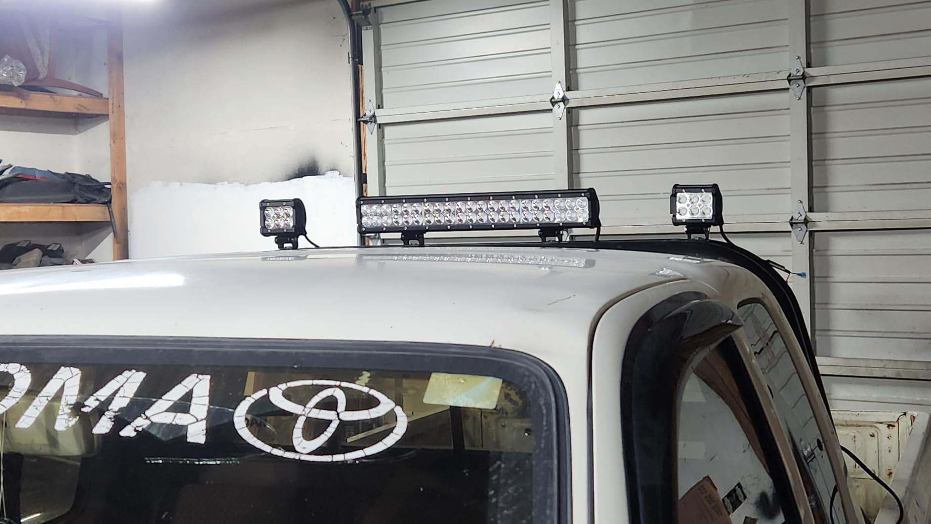 Nilight - ZH002 20Inch 126W Spot Flood Combo Off Road Led Light Bar 2PCS 18w 4Inch LED Pods With 16AWG Wiring Harness Kit-3 Lead For Tractor, 2 Years Warranty customer photo 2