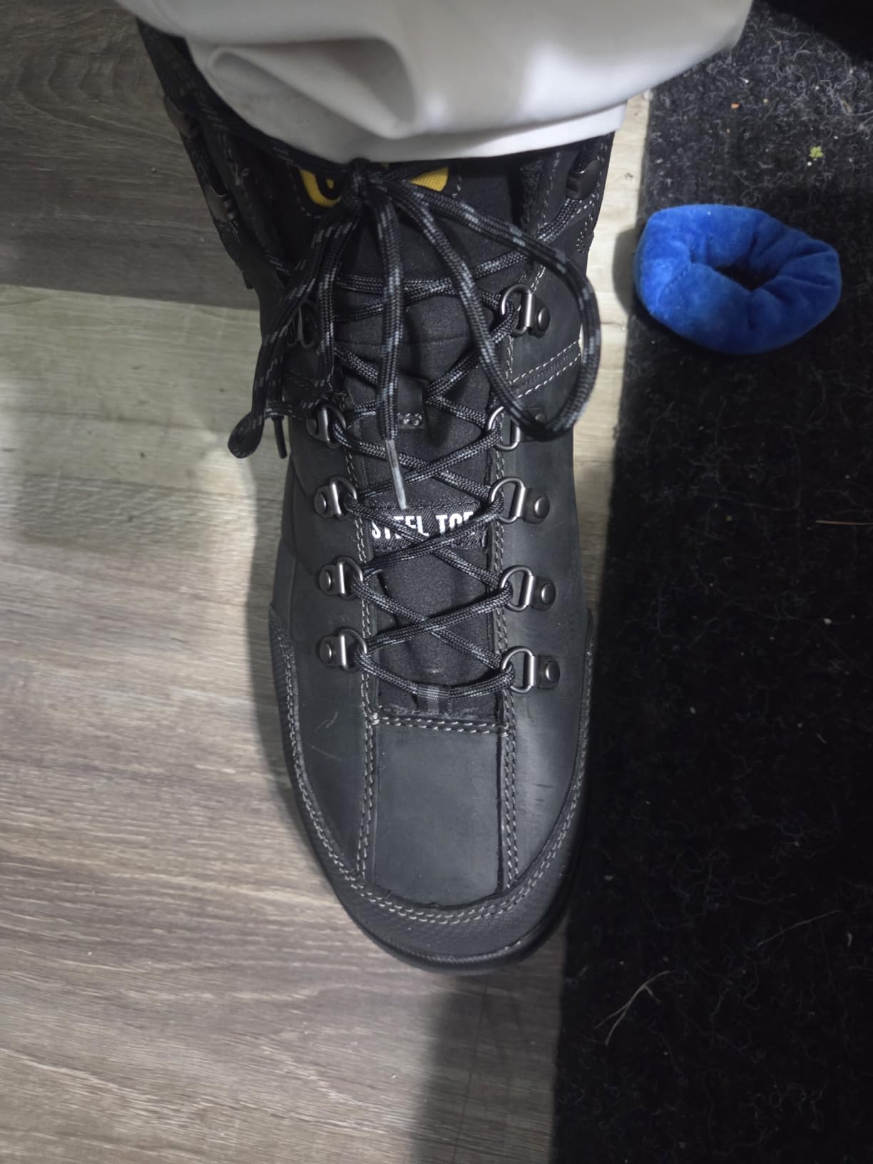 CAT Men's Threshold Waterproof Steel Toe Work Boot customer photo 1