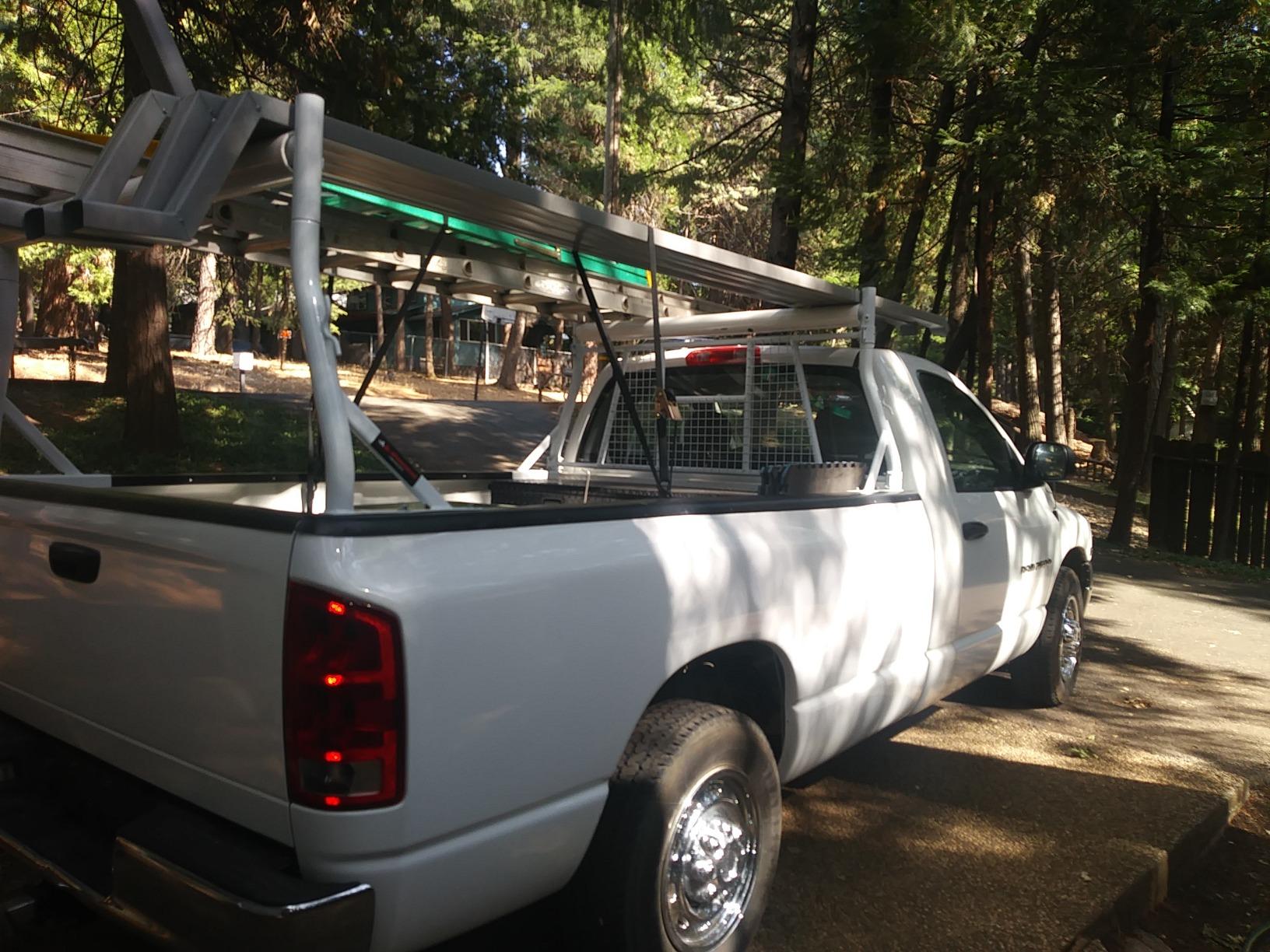 Model X35-W 800 LB Capacity Extendable Pick-up Truck Rack with Protective Screen Set (Black) customer photo 1