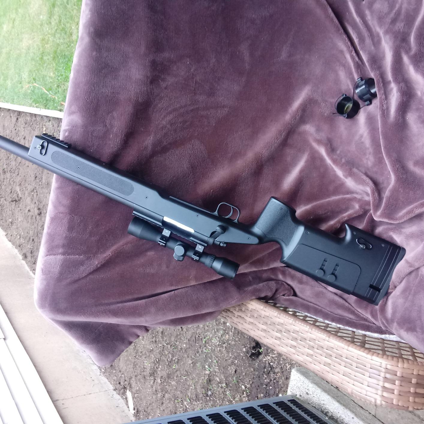 Double Eagle Field Marksman Bolt Action Spring Airsoft Sniper Rifle Gun FPS 480 customer photo 2