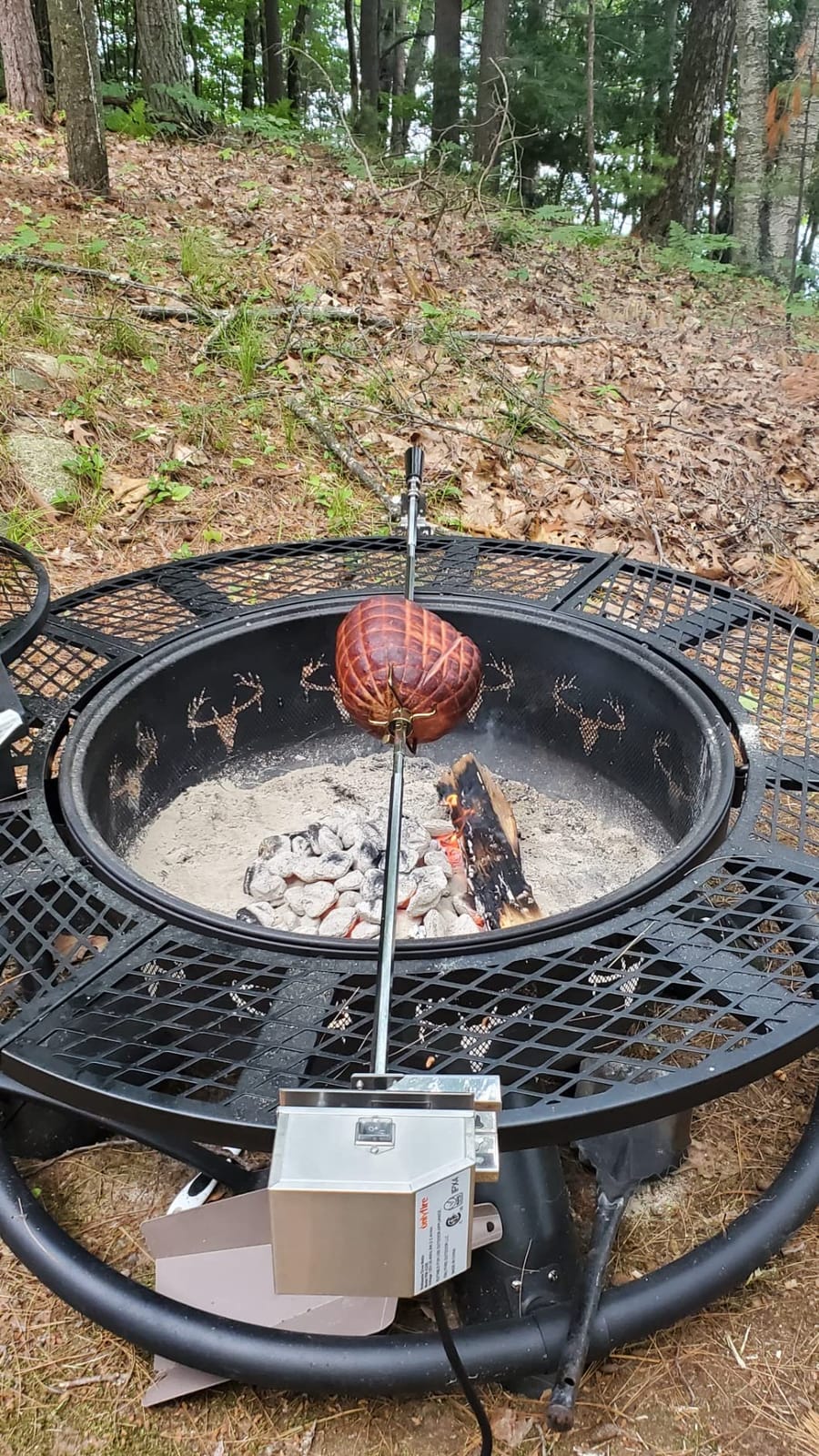onlyfire Universal Grill Rotisserie Kit, 45