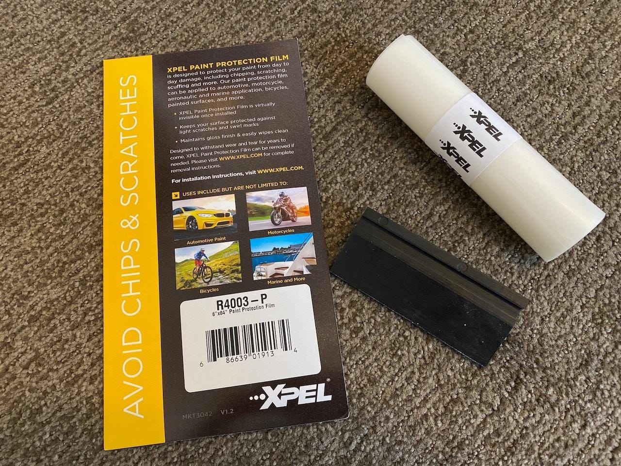 XPEL Clear Paint Protection Film Roll, 6