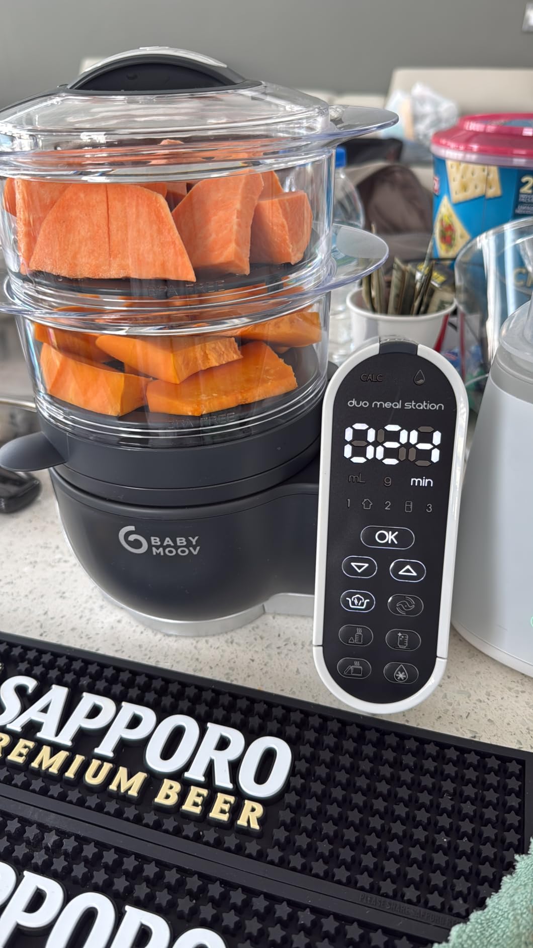 Babymoov Duo Meal Station: 6-in-1 Baby Food Maker, 74oz customer photo 1