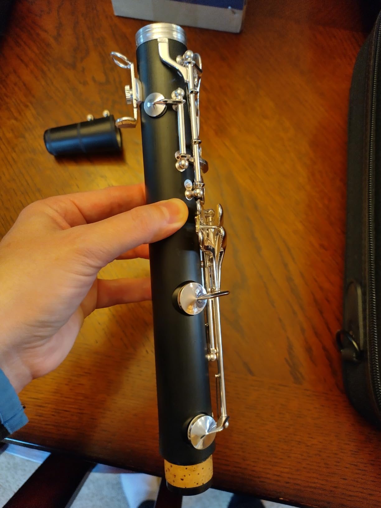 Jean Paul CL-400 Intermediate Bb Clarinet, French Boehm 17-Key System | Silver-Plated Keys, Synthetic Pads, 2x Interchangeable Barrels customer photo 2