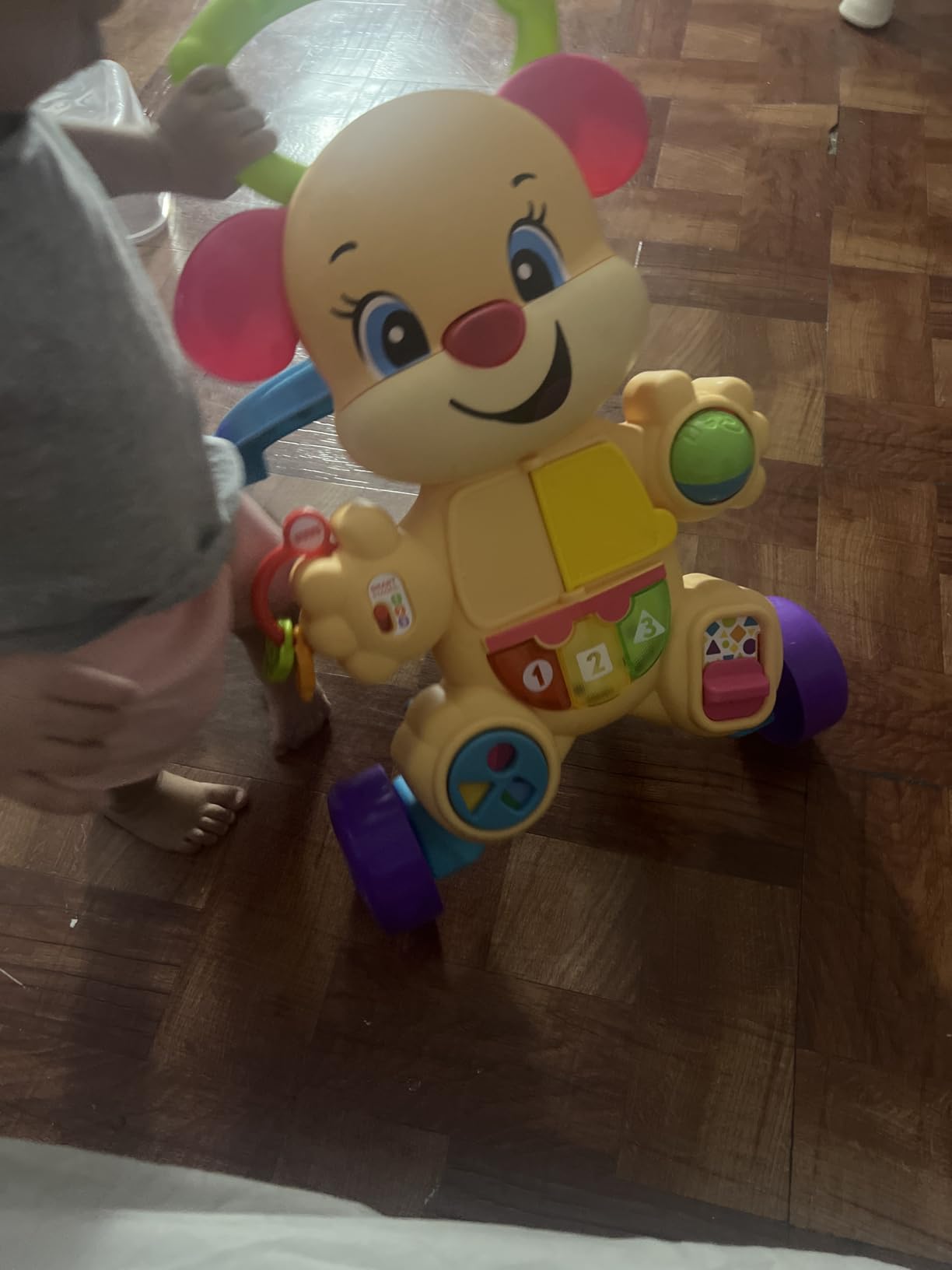 Fisher-Price Laugh & Learn Smart Stages Learn With Sis Walker, Pink customer photo 2