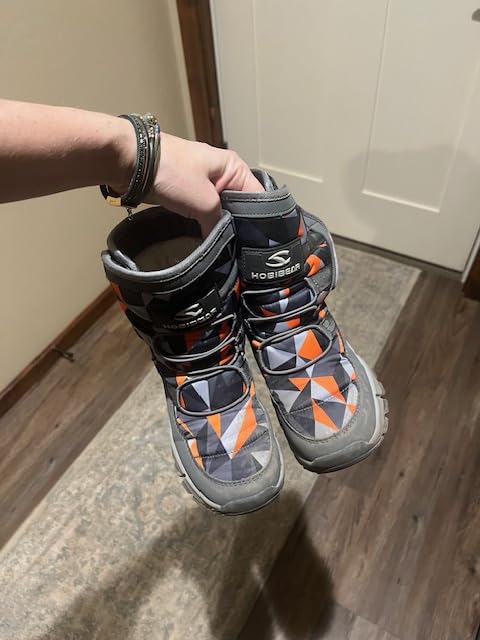 Boys Snow Boots Outdoor Waterproof Winter Kids Shoes customer photo 1