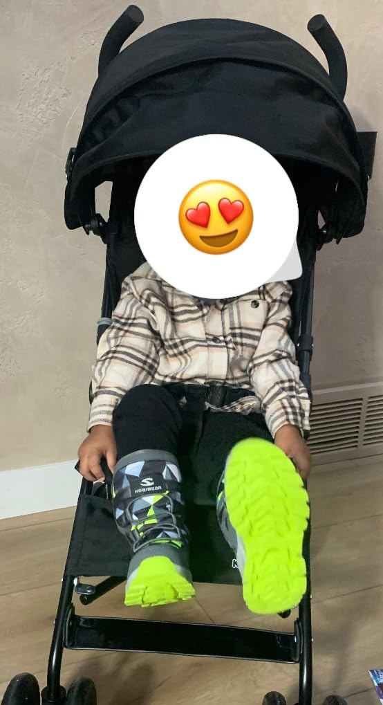 Boys Snow Boots Outdoor Waterproof Winter Kids Shoes customer photo 2