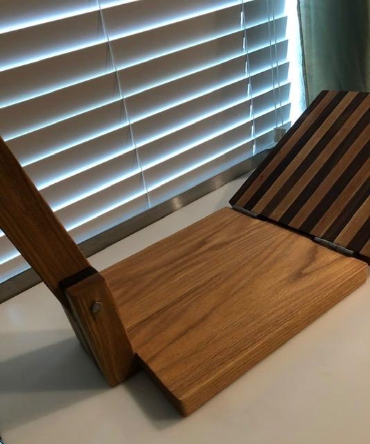 10 Inch Oak & Walnut Tortilla Press - Handmade Hardwood Tortilla Maker by Central Coast Woodworks customer photo 2