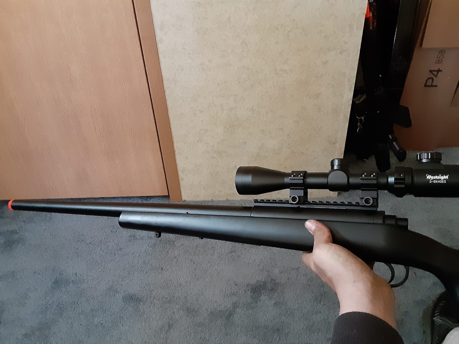BBTac Airsoft Sniper Rifle M61 - Bolt Action Powerful Spring Airsoft Gun, Extreme Power Accurate Sniping with .20g 6mm BBS Ammo customer photo 2