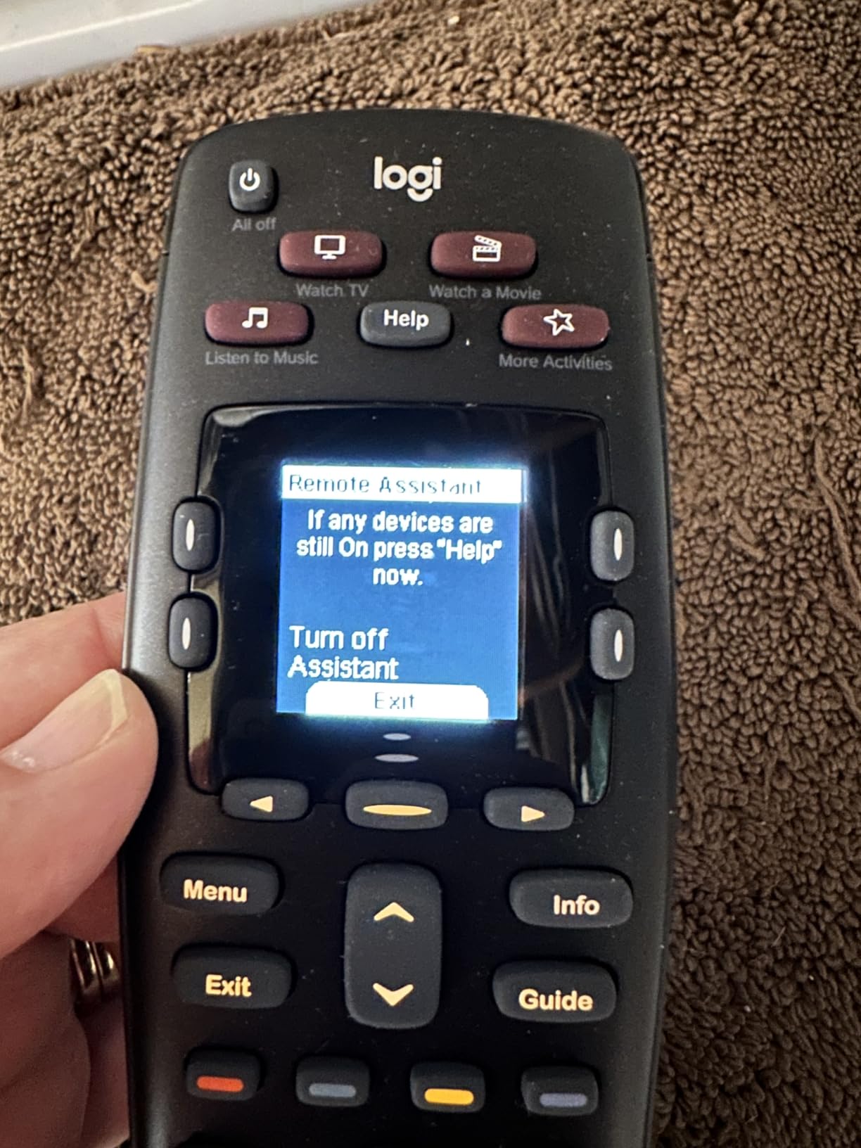 Logitech Harmony 665 Advanced Remote Control customer photo 1