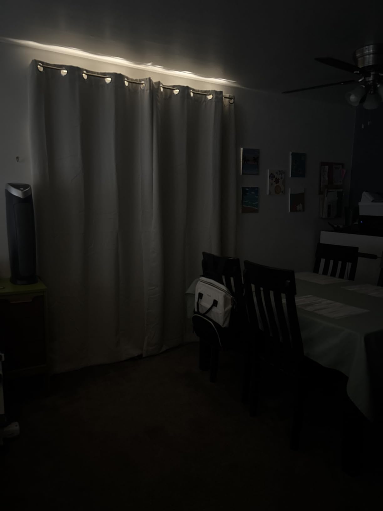 NICETOWN White 100% Blackout Curtains 84 inch customer photo 1