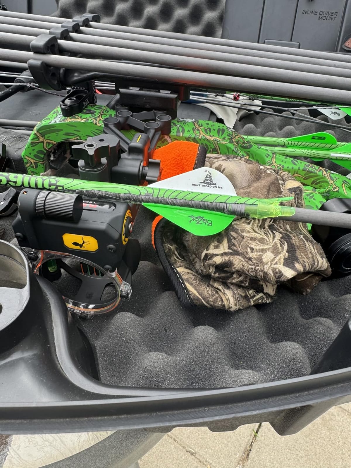 Trophy Ridge React H4 Bow Sight - 4 Pin Sight, Tool Less Windage and Elevation Adustability, 2nd Axis Leveling, Adjustable Click Light customer photo 2