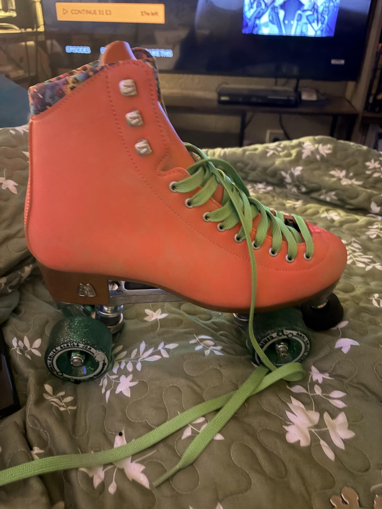 Moxi Beach Bunny Roller Skates for Women - Colorful, Precision-Fit Skate with High-Rebound Wheels, Moisture-Wicking Lining & Padding customer photo 1