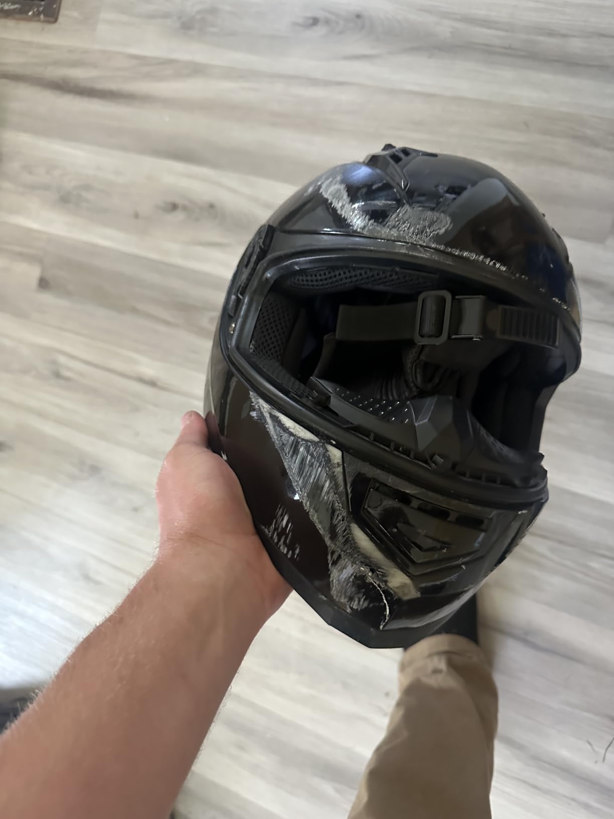 GLX GX11 Compact Full Face Motorcycle Helmet w/ Tinted Visor, DOT - The Art of Snug Comfort, Streamlined Lightweight for Street Racing customer photo 1
