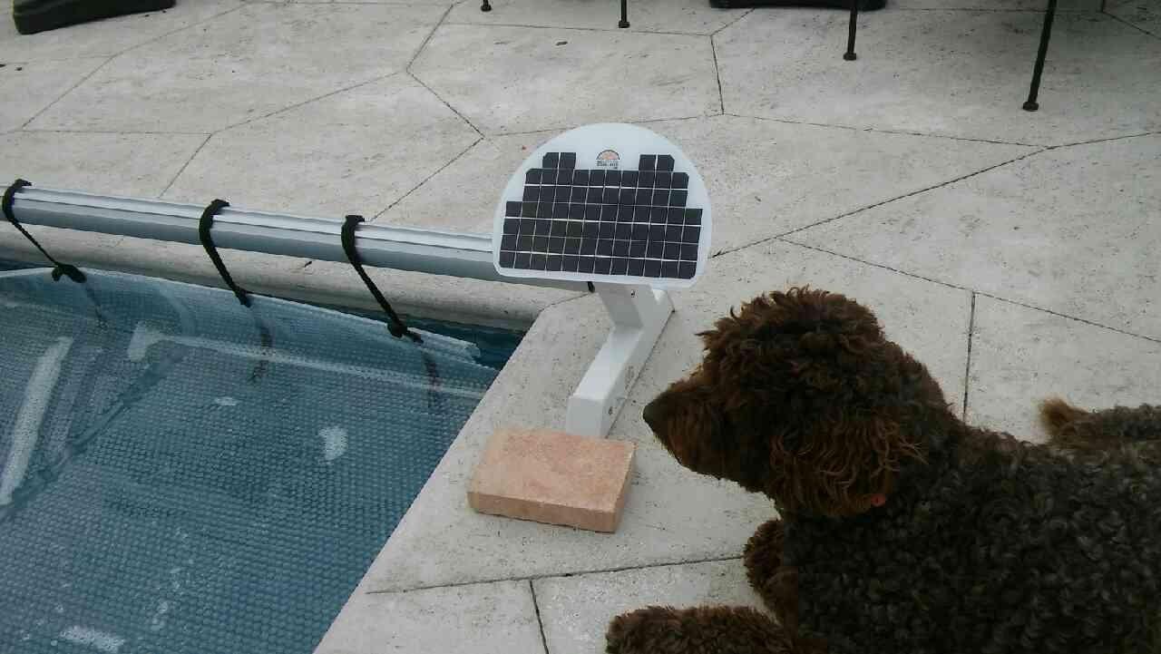 Automatic Motorized Solar Blanket Cover Reel/Roller for Pools up to 20x40' customer photo 1