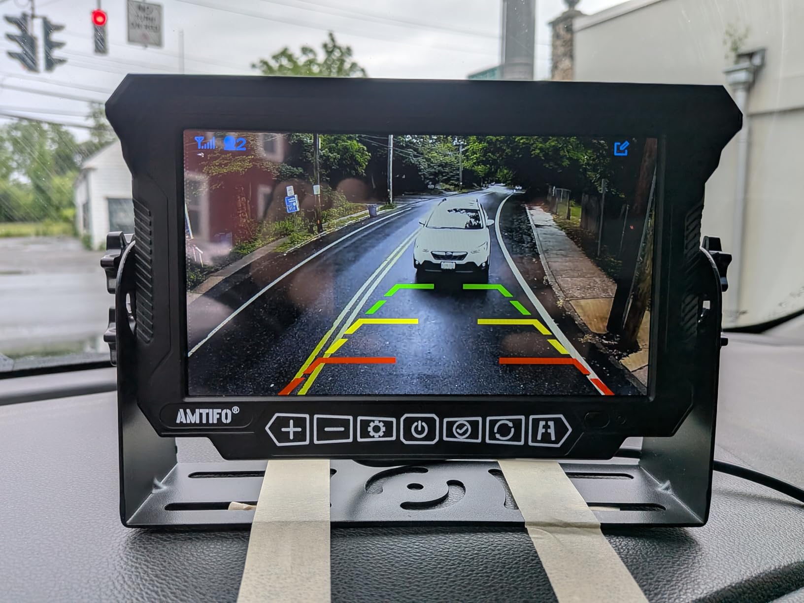 HD 1080P RV Backup Camera Wireless - Easy Install for Furrion Pre-Wired RVs | 7'' Large DVR Screen See Behind While Driving & Backing up, Touch Key Easy to Use, 150° Field Of View No delay for RV Trailer customer photo 2