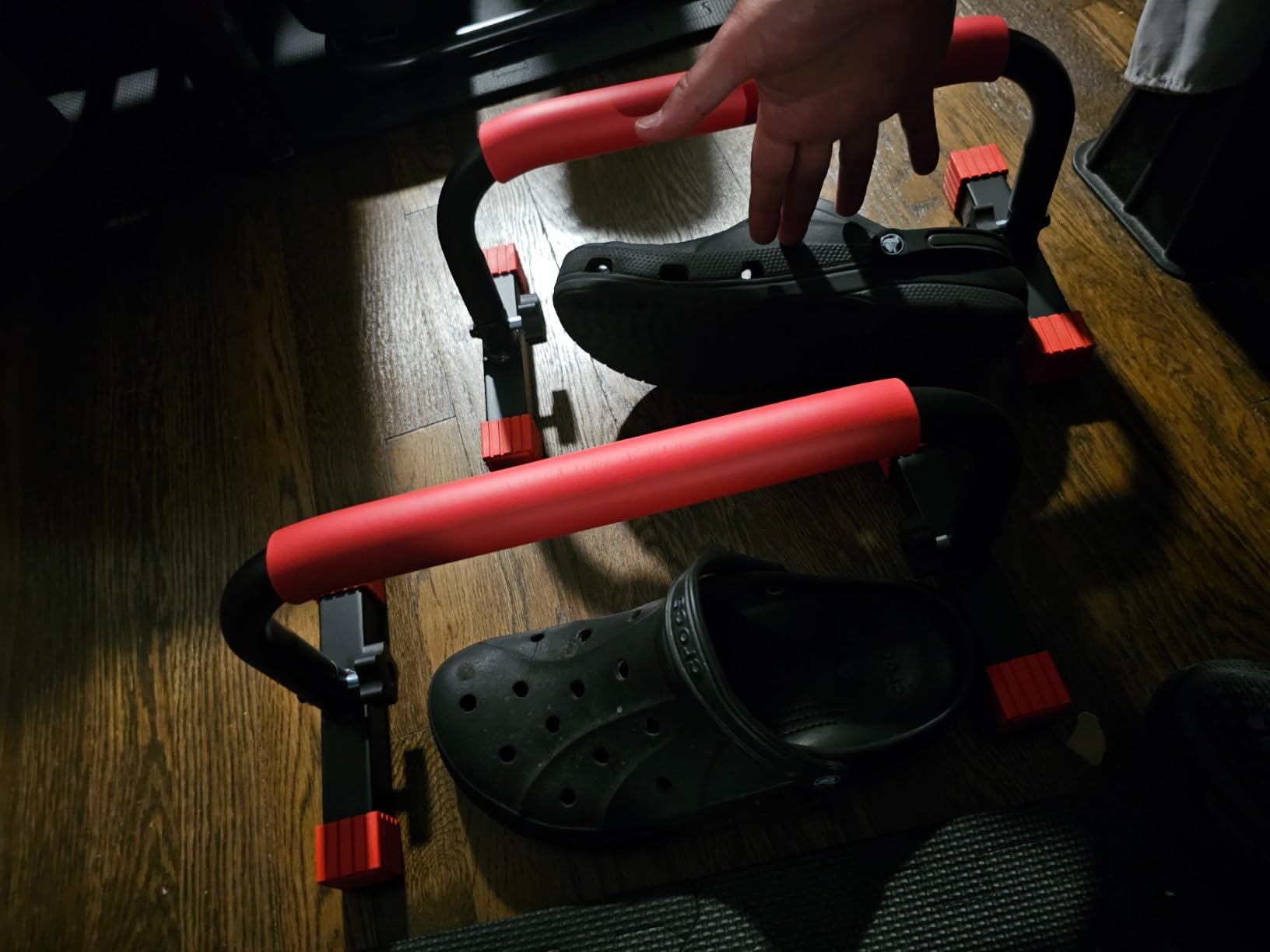 Rubberbanditz Parallette, Parallel Bars & Dip Station | At Home Gym Workout Equipment, L-Sit Bars & Calisthenics Equipment for Home. Perfect for Push Ups, Dips, Handstands & Gymnastics. customer photo 1