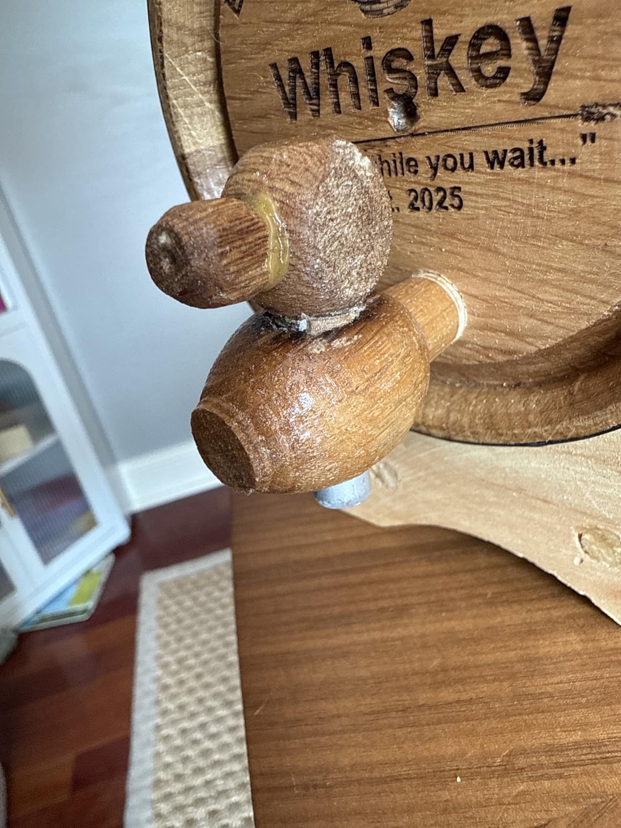 Personalized Custom Engraved American Premium Oak Aging Barrel - Age Your Own Whiskey, Beer, Wine, Bourbon, Tequila, Rum, Hot Sauce and More | Barrel Aged (2 Liters) customer photo 2