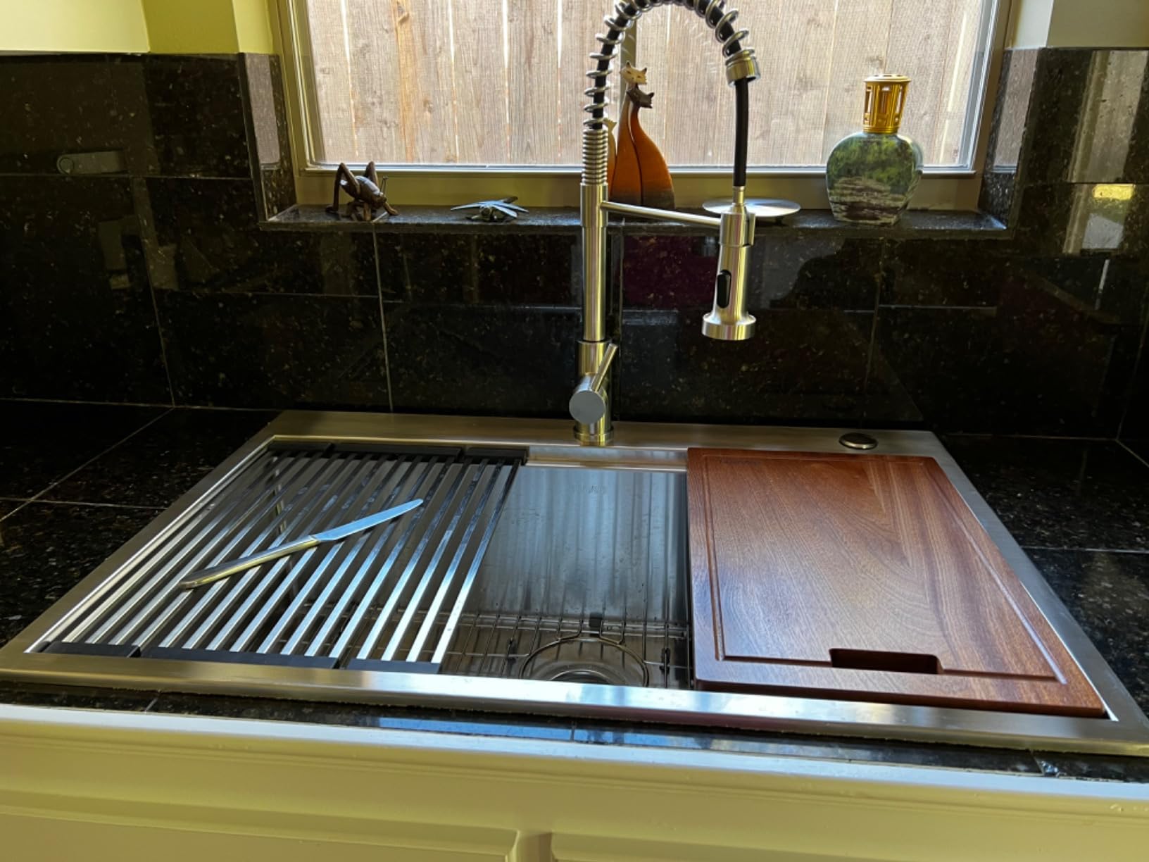 Ruvati 33x22-in 16-Gauge Workstation Topmount Kitchen Sink - RVH8003 customer photo 1